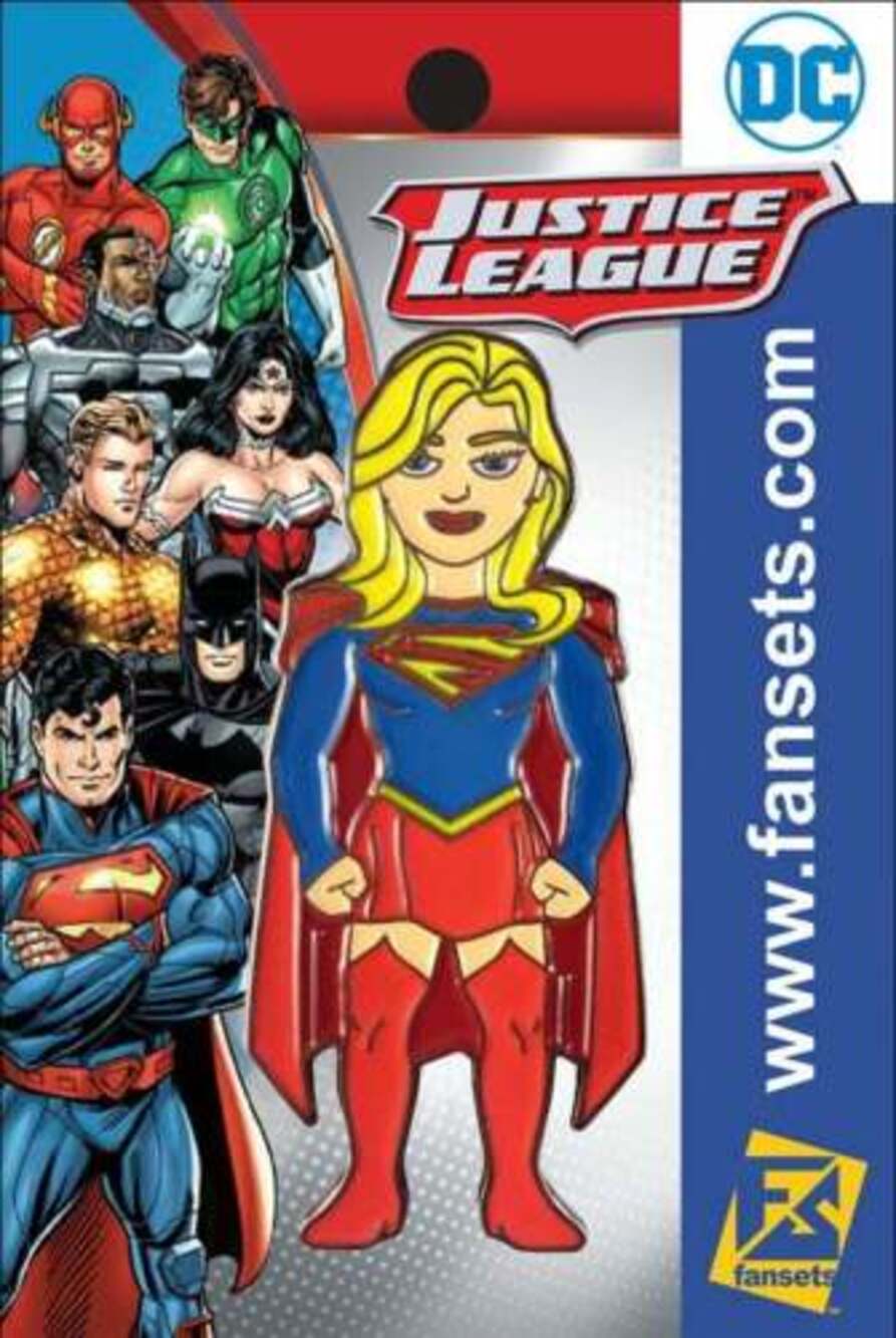 DC COMICS: JUSTICE LEAGUE - SUPERGIRL REBIRTH LAPEL PIN BY FANSETS